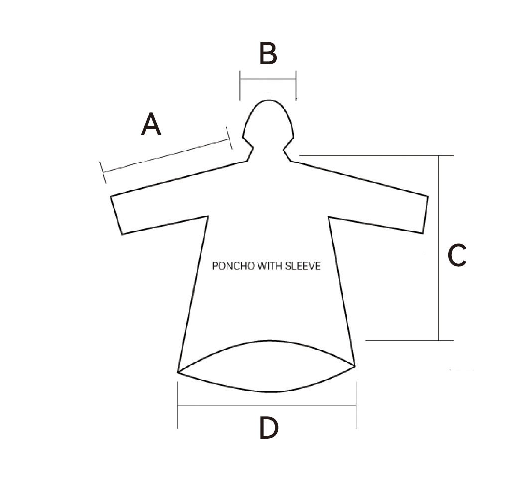 poncho measurement 1