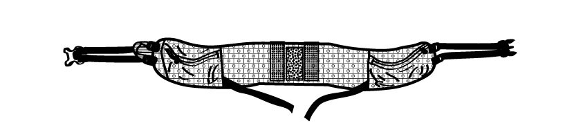 yue45 3fulgear waist belt